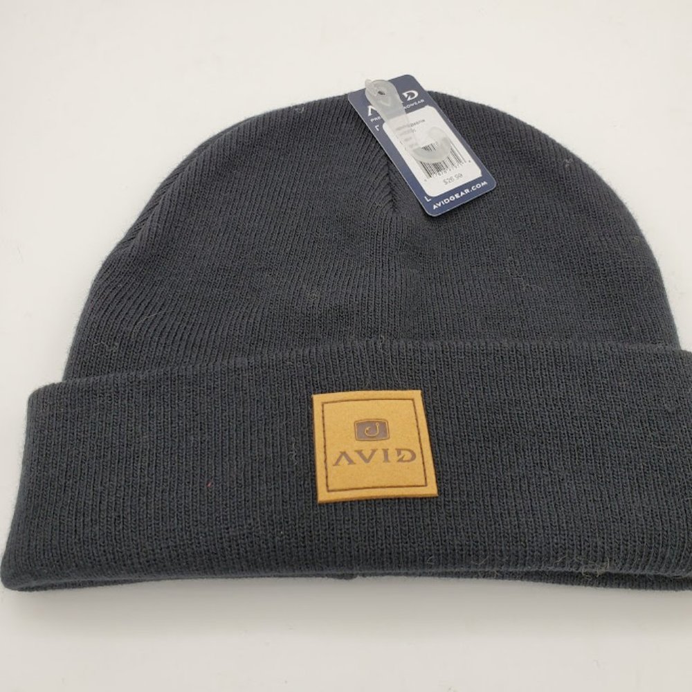 NEW Thermal Fishing Beanie AVID Black Unisex